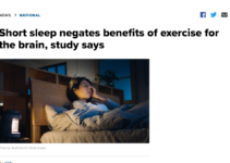 The Role Of Sleep In Cognitive Health For Aging Adults: Insights From A Recent Study